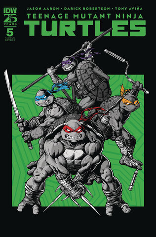 Teenage Mutant Ninja Turtles Vol 6 #5 (Cover E)