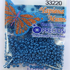 33220 Бисер 10/0 Preciosa Керамика лазурно-синий