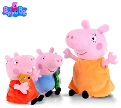 Семья Розовой Свинки набор мягких игрушек