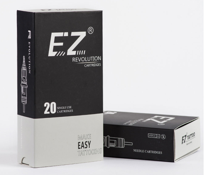 Картридж для тату 3RL 0.35 EZ Revolution 1203RL Medium Taper Средняя заточка (цена за 5шт и 20 шт)