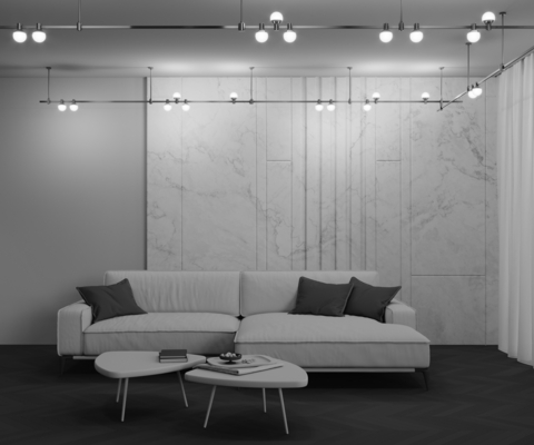 Трековый светильник Maytoni Luna TR149-1-5W4K-BS
