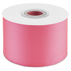 Лента Атласная (5см*22,85м) Ярко-розовый