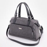 Сумка Саломея 130 македония серый + черный