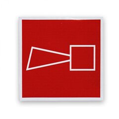 
          Информационная наклейка 10,0 см x 10,0 см, "Звуковой оповещатель пожарной тревоги"