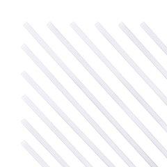 Трубочки полимерные для шаров, флагштоков и сахарной ваты, Белые, диаметр 5 мм, 100 шт.