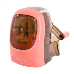 Точилка механическая Alingar, "Овал", 1 отверстие, пластиковый корпус, цвета ассорти, инд. пластик упаковка, 75*130*130мм