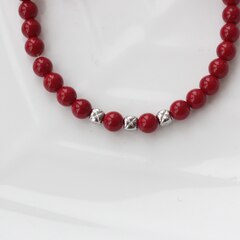 Бусина разделитель (спейсер), 4 мм, родий, 5 штук, Р091