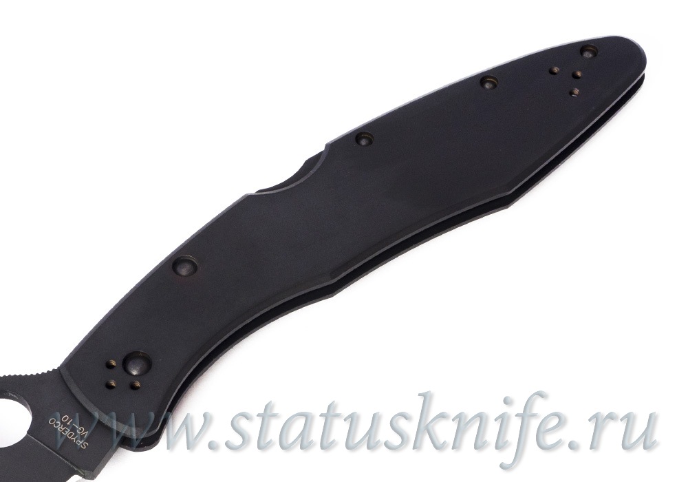 Нож Spyderco Police C07BKP Full Black Tactical