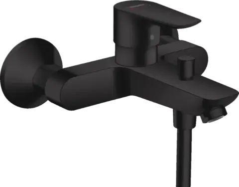 Смеситель для ванны, черный Hansgrohe Talis New E 71740670