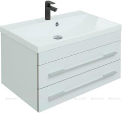 Aquanet 287645 Тумба с раковиной Верона 75 New цв.белый матовый (раковина Aquanet) (287645) фото