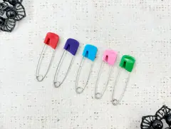Булавки с пластиковой головкой, L 4 см, ассорти