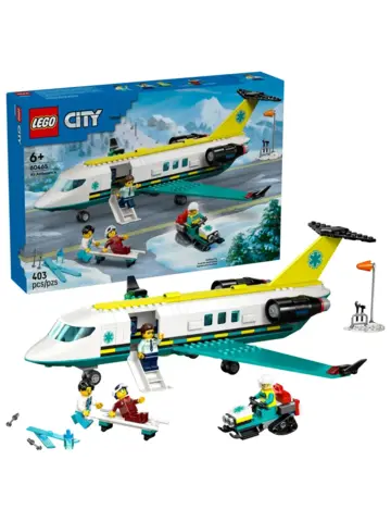 Конструктор City 60465 Самолет экстренной воздушной помощи