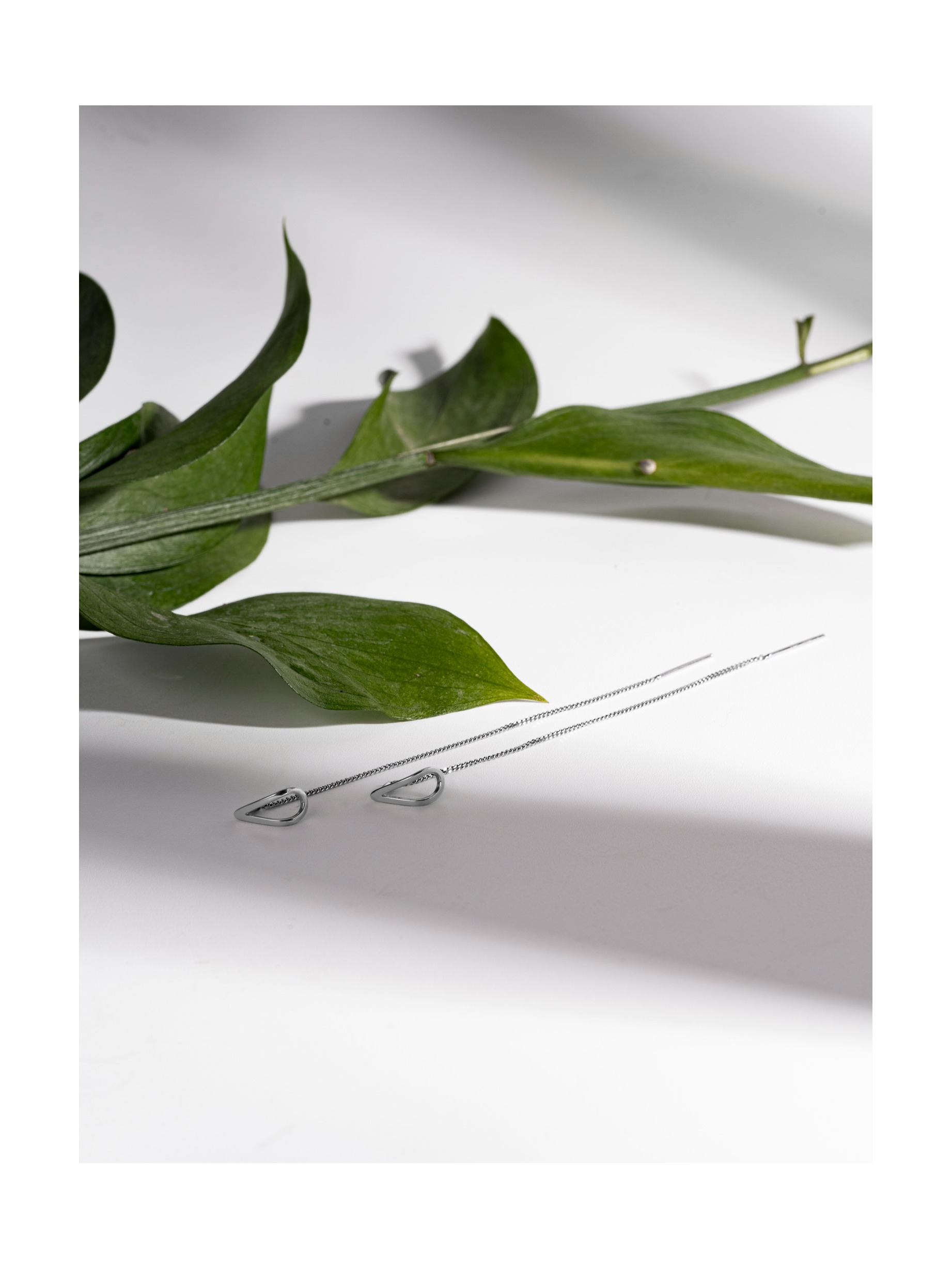 Серьги-протяжки Риф