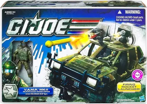 Игрушка Боевая машина G.I. Joe VAMP MK-II с фигуркой
