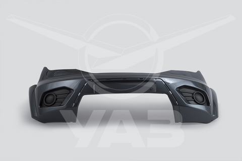 Накладка переднего бампера УАЗ-3163 (с2015г.) (темно-серый металлик)