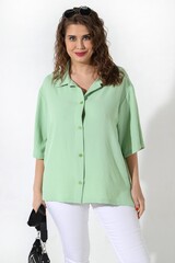 Блуза Жаркий сезон-1 Виотекс САЛАТОВЫЙ