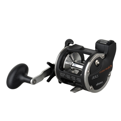 Троллинговая катушка Okuma Classic Linecounter XPD- 30DLXA 2bb Left Hand