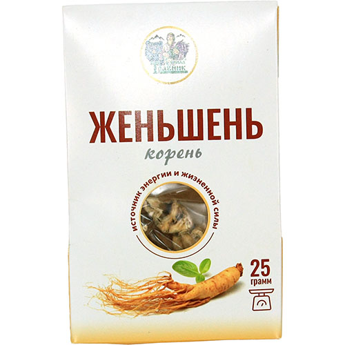 Женьшень дальневосточный (корень)