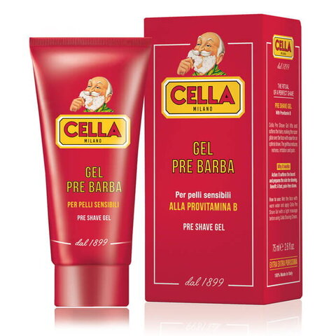 Гель до бритья прешейв Cella Milano Pre-Shave Gel 75 мл