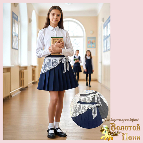 Юбка девочке (7-11) 260608-MD-4852