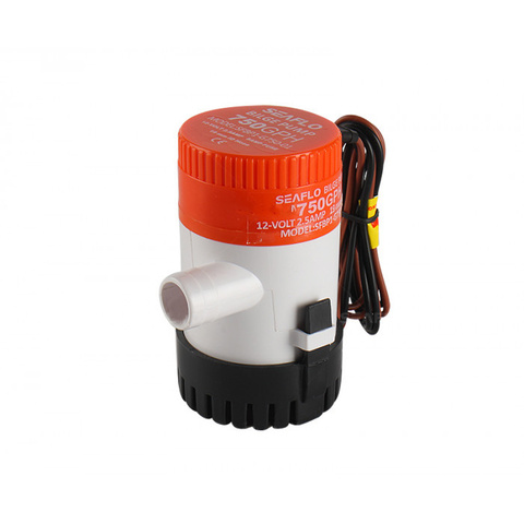 Насос осушительный 750GPH 01 Series 12В SEAFLO SFBP1-G750-01