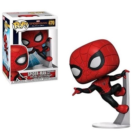 Funko POP! Marvel. Spider-Man Far From Home: Spider-Man (Upgraded Suit) (470)