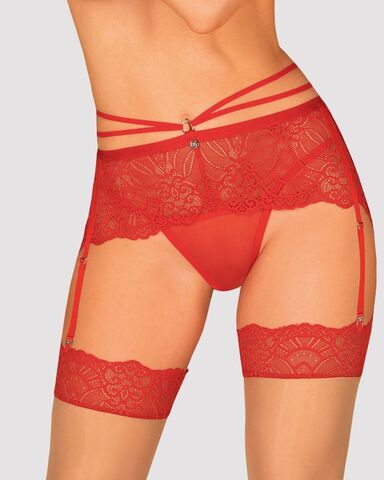 Соблазнительный пояс для чулок Loventy из кружева - Obsessive Spicy Loventy garter belt