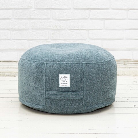 Пуф Букле (тёмно-зелёный)