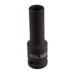 TOLSEN (TT18258) Головка торцевая ударная глубокая шестигранная 1/2", 8 мм