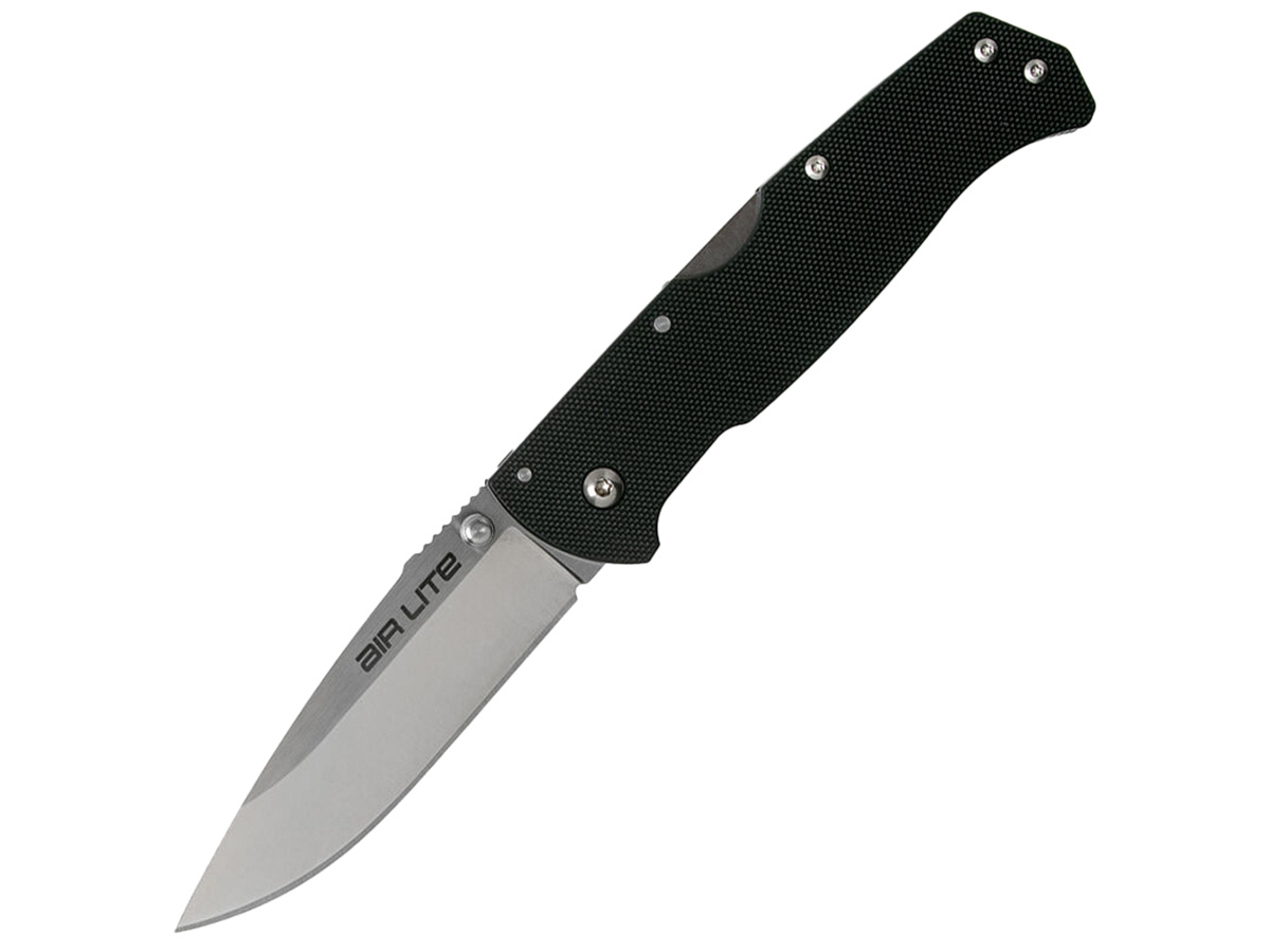 Нож складной Cold Steel Air Lite Drop Point, сталь AUS10A, рукоять G10, 91г