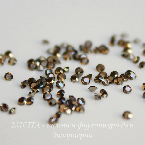1028 Стразы Сваровски Crystal Bronze Shade PP 6 (1,3-1,35 мм), 20 штук