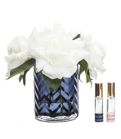 Букет роз ароматизированный и 2 спрея Cote Noire Herringbone Flower Blue