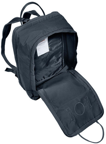 Картинка рюкзак городской Fjallraven Kanken Laptop 17 031 Graphite - 5