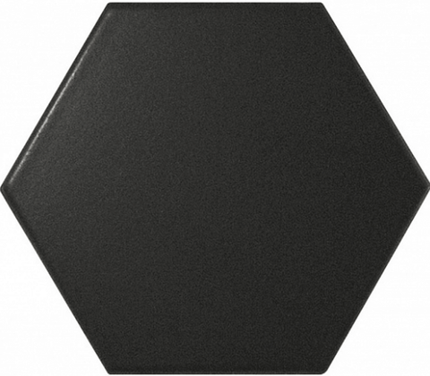 Equipe Scale Hexagon Black Matt 10.1x11.6