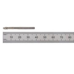 Бор-фреза твердосплавная E(TRE) 3,0x7x37x3мм HM H-Tools 116210HT