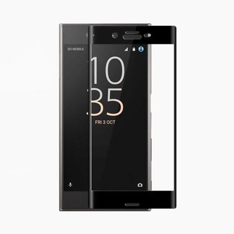 Защитное стекло 3D для Sony XZ1 Compact (Черное)