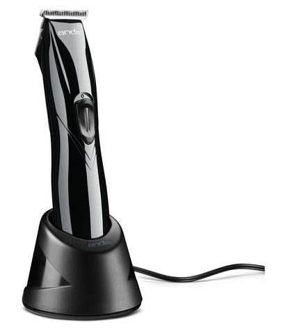 Триммер окантовочный Andis D/8 Slimline Pro, 0,1 мм, аккум/сетевой, 2,5 Вт, 4 насадки, черный