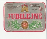 K15302 ЧССР Чехословакия Пивная этикетка JUBILEJNE