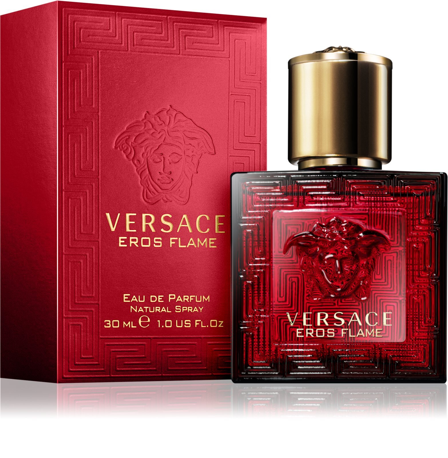 Versace Eros Flame парфюмированная вода для мужчин купить в Москве |  Доставка по России.