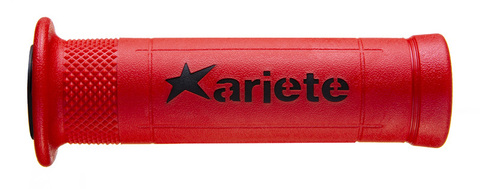 02642-NR грипсы 2шт ARIRAM ROAD GRIPS BLACK-RED Ariete