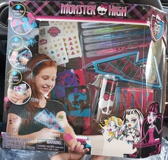 Монстер Хай Аэрограф-распылитель для Тату и Набор для Боди-арта