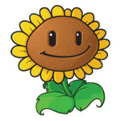 Плюшевый"Брелок Подсолнух"10 см.