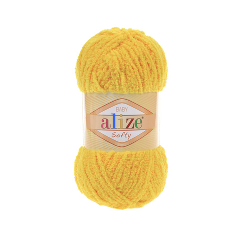Пряжа Alize Softy желтый 216