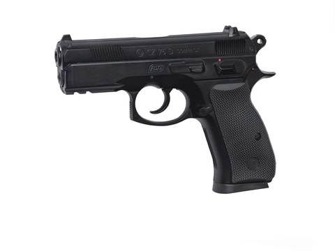 Страйкбольный пистолет ASG CZ 75D Compact черный, пружинный (Артикул 15698)