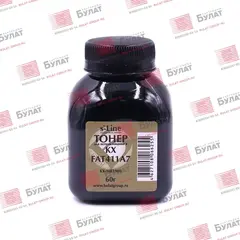 Тонер БУЛАТ s-Line KX-FAT411A7 для Panasonic KX-MB1900 (Чёрный, банка 60 г)