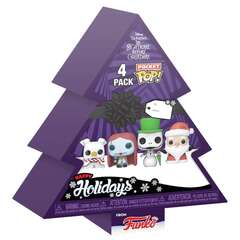 Набор подарочный Funko Pocket! The Nightmare Before Christma Happy Holidays (4 Pack)