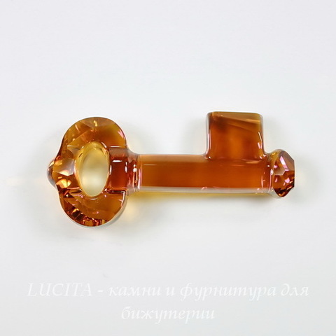 6919 Подвеска Сваровски Ключик Crystal Copper (30 мм)