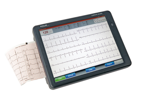 Электрокардиограф CARDIOVIT MS-2010 с цветным 10 сенсорным экраном Шиллер