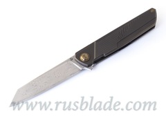 Cheburkov Dragon Damascus Folding Knife Limited 