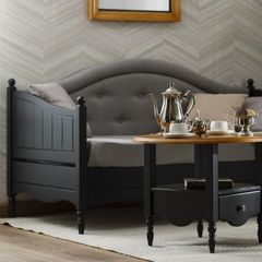 Кровать тахта Айно №9 с мягкой спинкой